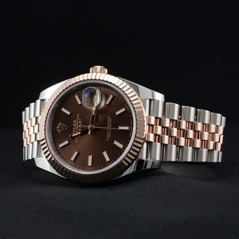 rolex datejust rose gold 41|rolex datejust 41mm 126331.